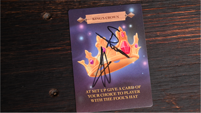 Signed Kingless Card