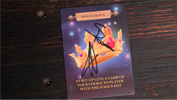 Signed Kingless Card